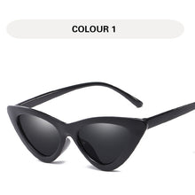 Load image into Gallery viewer, LONSY Fashion Cute Sexy Ladies Cat Eye Sunglasses Women Vintage Retro Small Triangular Cateye Glasses Female Oculos De Sol UV400