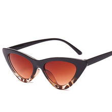 Load image into Gallery viewer, LONSY Fashion Cute Sexy Ladies Cat Eye Sunglasses Women Vintage Retro Small Triangular Cateye Glasses Female Oculos De Sol UV400