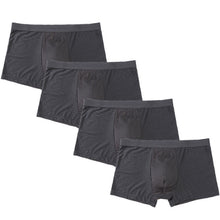 Load image into Gallery viewer, 4pcs Mens underwear boxers men boxershort panties man boxeur homme underpants calzoncillos bamboo fiber mesh loose designer 2020