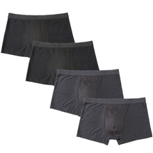 Load image into Gallery viewer, 4pcs Mens underwear boxers men boxershort panties man boxeur homme underpants calzoncillos bamboo fiber mesh loose designer 2020