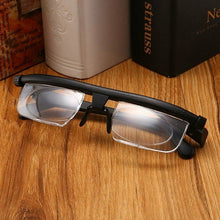 Load image into Gallery viewer, -600 +300 Myopia Hyperopia Reading Glasses Dual-use Focal Length Adjustable Reading Glasses Trimming - 6d + 3D