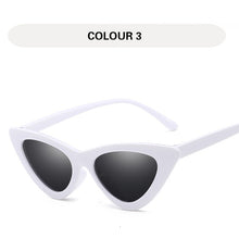 Load image into Gallery viewer, LONSY Fashion Cute Sexy Ladies Cat Eye Sunglasses Women Vintage Retro Small Triangular Cateye Glasses Female Oculos De Sol UV400
