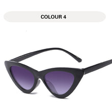 Load image into Gallery viewer, LONSY Fashion Cute Sexy Ladies Cat Eye Sunglasses Women Vintage Retro Small Triangular Cateye Glasses Female Oculos De Sol UV400
