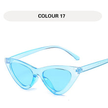 Load image into Gallery viewer, LONSY Fashion Cute Sexy Ladies Cat Eye Sunglasses Women Vintage Retro Small Triangular Cateye Glasses Female Oculos De Sol UV400
