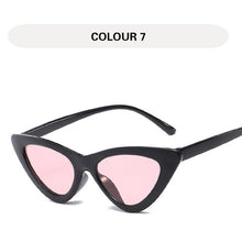 Load image into Gallery viewer, LONSY Fashion Cute Sexy Ladies Cat Eye Sunglasses Women Vintage Retro Small Triangular Cateye Glasses Female Oculos De Sol UV400
