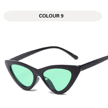 Load image into Gallery viewer, LONSY Fashion Cute Sexy Ladies Cat Eye Sunglasses Women Vintage Retro Small Triangular Cateye Glasses Female Oculos De Sol UV400

