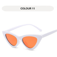 Load image into Gallery viewer, LONSY Fashion Cute Sexy Ladies Cat Eye Sunglasses Women Vintage Retro Small Triangular Cateye Glasses Female Oculos De Sol UV400
