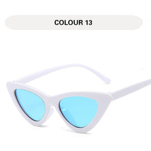 Load image into Gallery viewer, LONSY Fashion Cute Sexy Ladies Cat Eye Sunglasses Women Vintage Retro Small Triangular Cateye Glasses Female Oculos De Sol UV400
