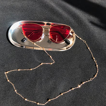 Load image into Gallery viewer, Fashion Chic Womens   Eyeglass Chains Sunglasses Reading Beaded Glasses Chain Eyewears Cord Holder neck strap Rope
